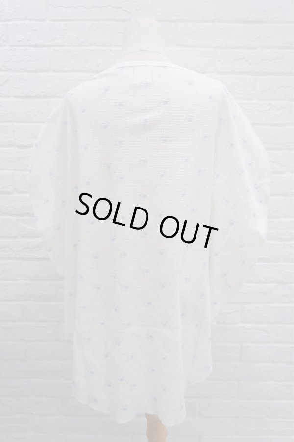 画像5: DECO depuis 1985 (デコ ドゥピュイイチキューハチゴー) thermal deco pattern tops blue (5)