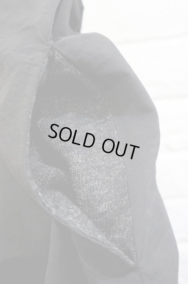 画像5: STOF (ストフ) ミックスニットワンピース black M (5)