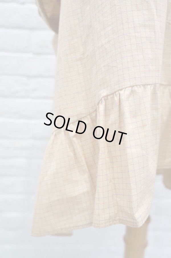 画像6: D-due（ディドゥエ）LAB Grid チュニック (6)