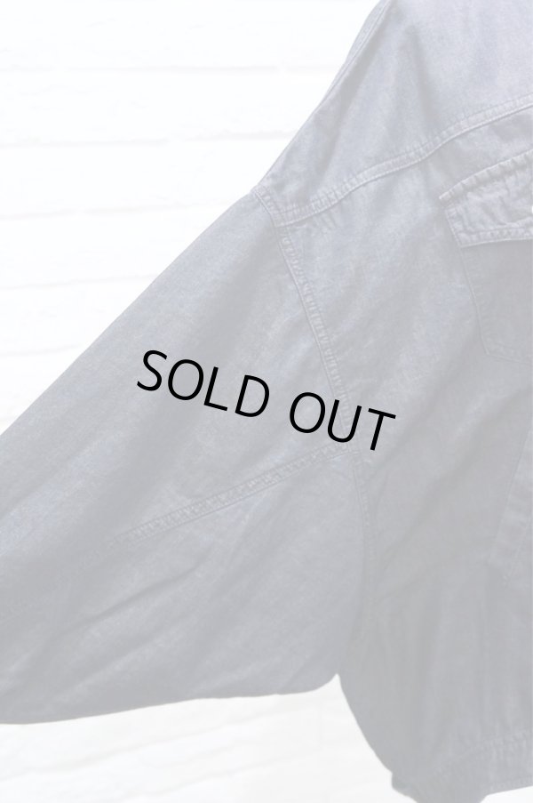 画像2: bedsidedrama （ベッドサイドドラマ） ドルマンスリーブGジャン INDIGO 2サイズ (2)