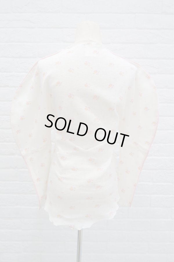 画像3: DECO depuis 1985 (デコ ドゥピュイイチキューハチゴー)  flower thermal gessyoku tops pink (3)