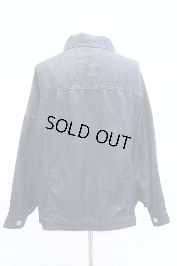 画像5: bedsidedrama (ベッドサイドドラマ) ドルマンスリーブGジャン INDIGO 1サイズ (5)