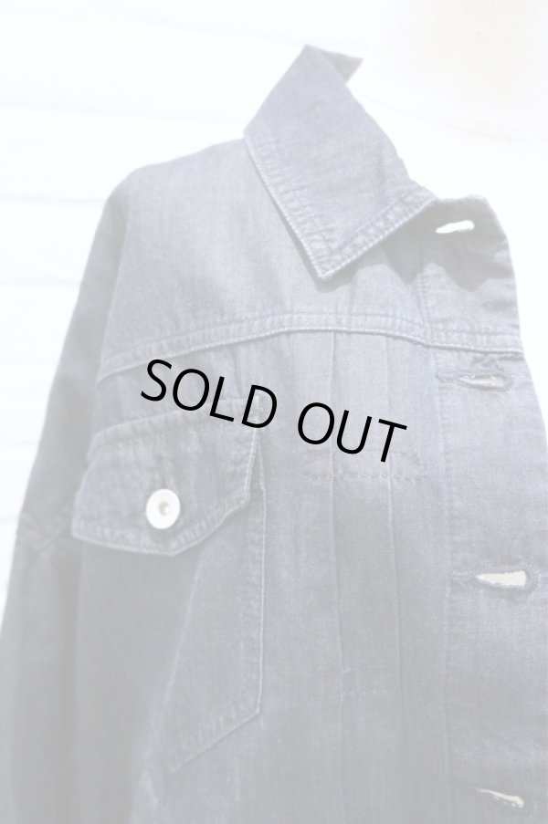 画像2: bedsidedrama (ベッドサイドドラマ) ドルマンスリーブGジャン INDIGO 1サイズ (2)