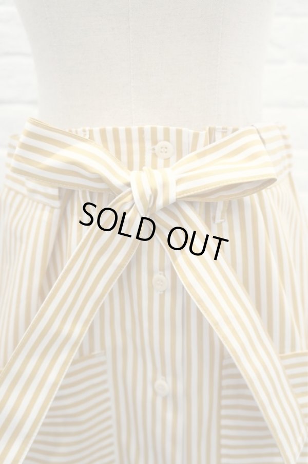 画像6: KLOKE (クローク） BOWED STRIPE SKIRT  (6)