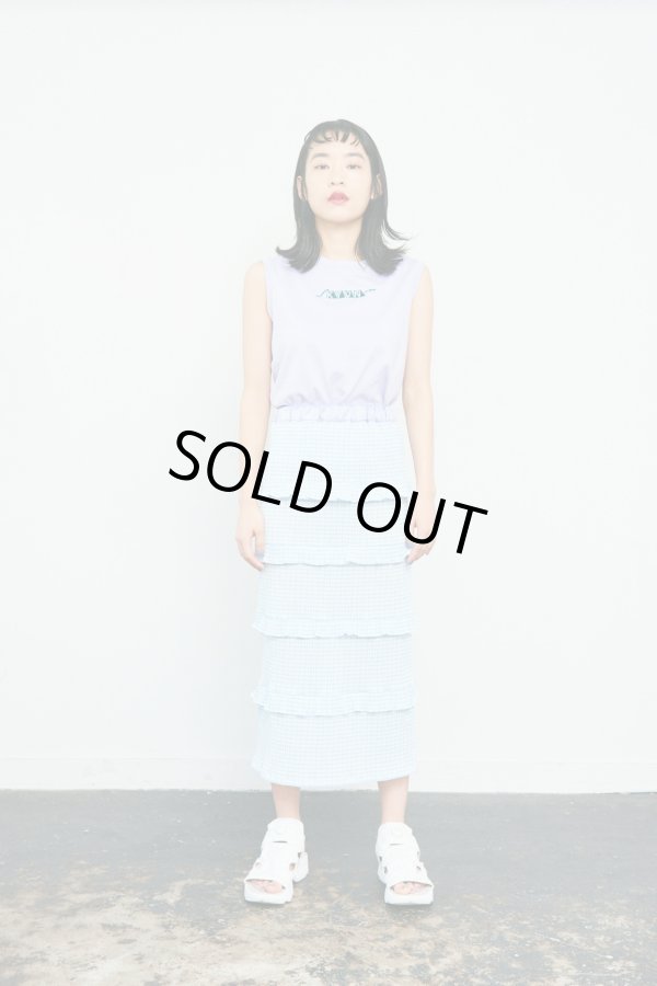 画像4: youmolaugh（ユーモラフ） frill frill frill skirt sax (4)