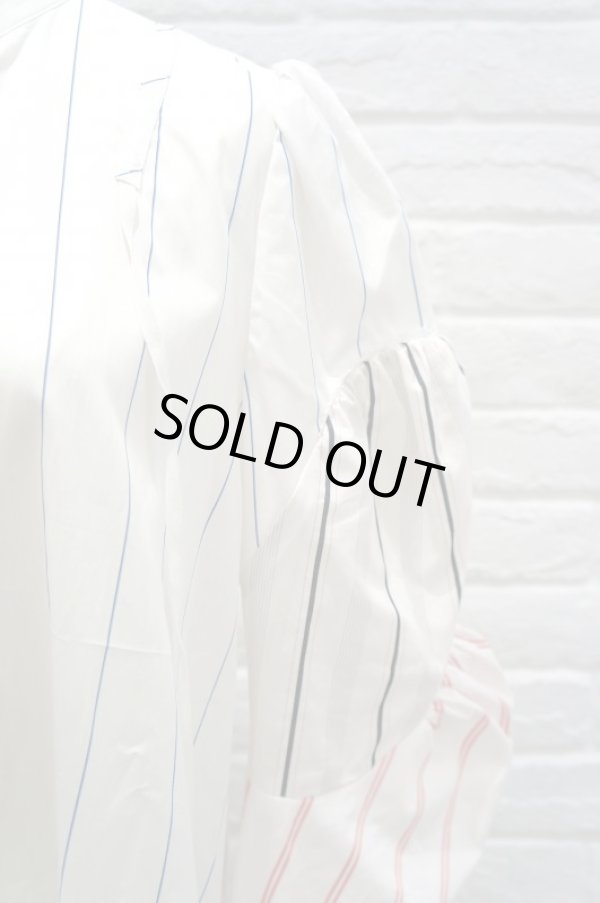 画像6: MIKIO SAKABE (ミキオサカベ) so much memory diary シャツワンピース stripe (6)