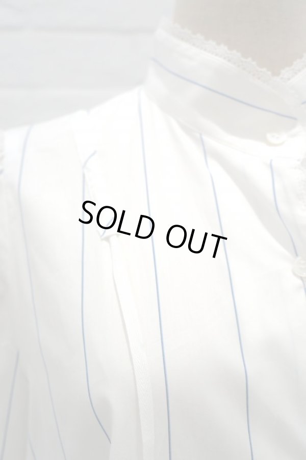 画像4: MIKIO SAKABE (ミキオサカベ) so much memory diary シャツワンピース stripe (4)