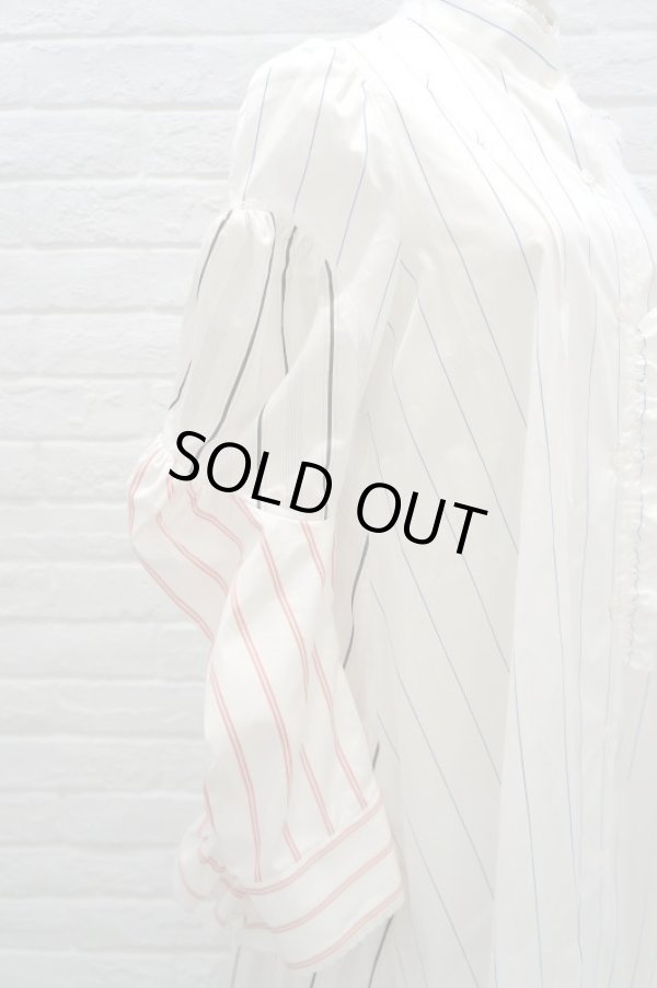 画像5: MIKIO SAKABE (ミキオサカベ) so much memory diary シャツワンピース stripe (5)