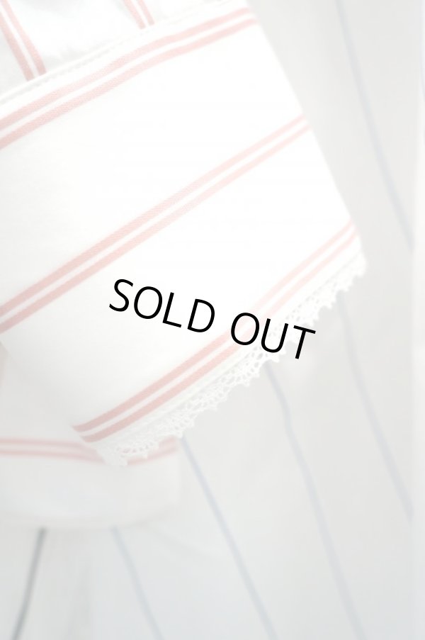 画像8: MIKIO SAKABE (ミキオサカベ) so much memory diary シャツワンピース stripe (8)