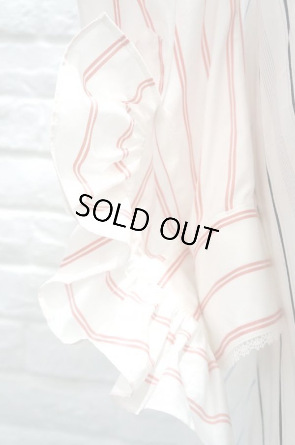 画像9: MIKIO SAKABE (ミキオサカベ) so much memory diary シャツワンピース stripe (9)