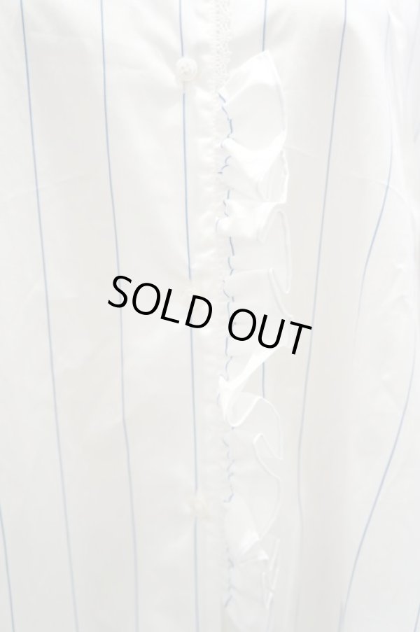 画像12: MIKIO SAKABE (ミキオサカベ) so much memory diary シャツワンピース stripe (12)