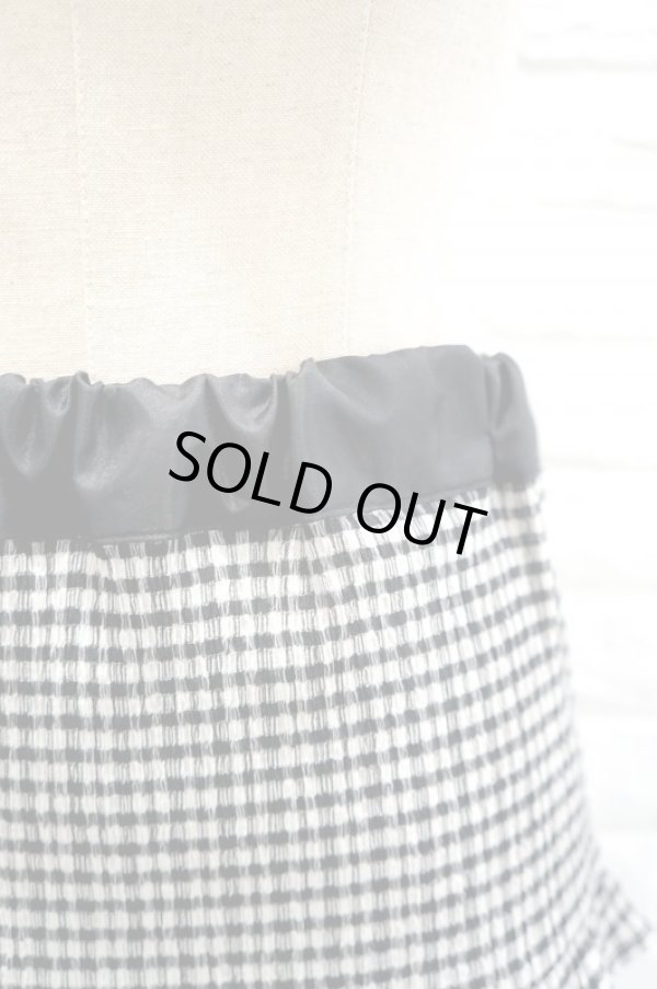 画像4: youmolaugh(ユーモラフ) frill frill frill skirt black (4)