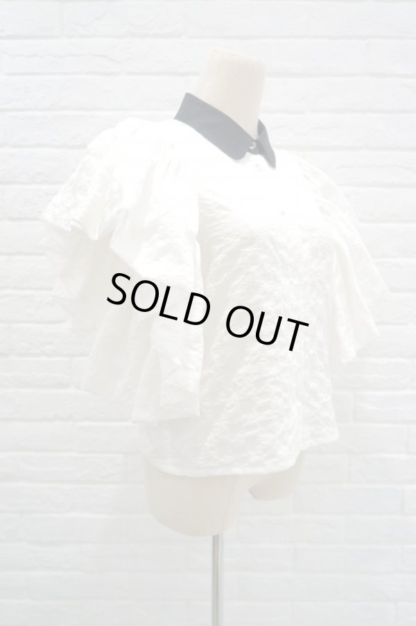 画像2: youmolaugh（ユーモラフ) Frill blouse off (2)