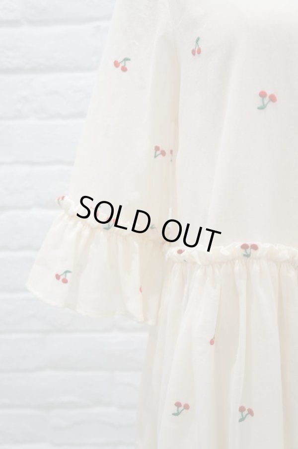 画像6: SOWA  (ソーワ) Floating Cherry dress ecru (6)