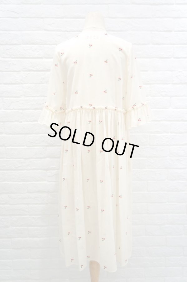 画像2: SOWA  (ソーワ) Floating Cherry dress ecru (2)