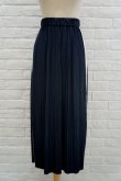 画像6: bedsidadrama（ベッドサイドドラマ）  プリーツラインスカート　NAVY (6)