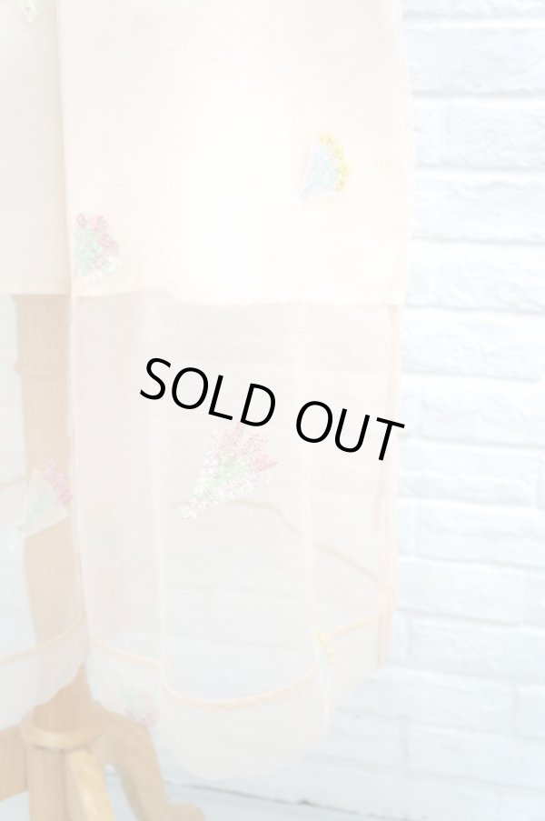 画像8: MIKIO SAKABE (ミキオサカベ) for you pants オーガンジー刺繍パンツ skin pink (8)