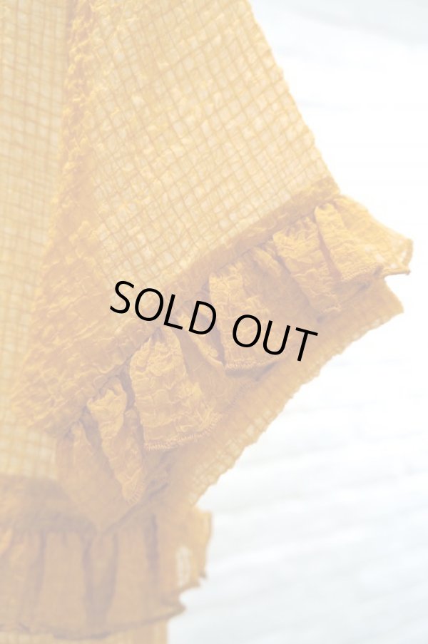 画像6: DECO depuis 1985 (デコ ドゥピュイイチキューハチゴー)   frill seem tops camel (6)