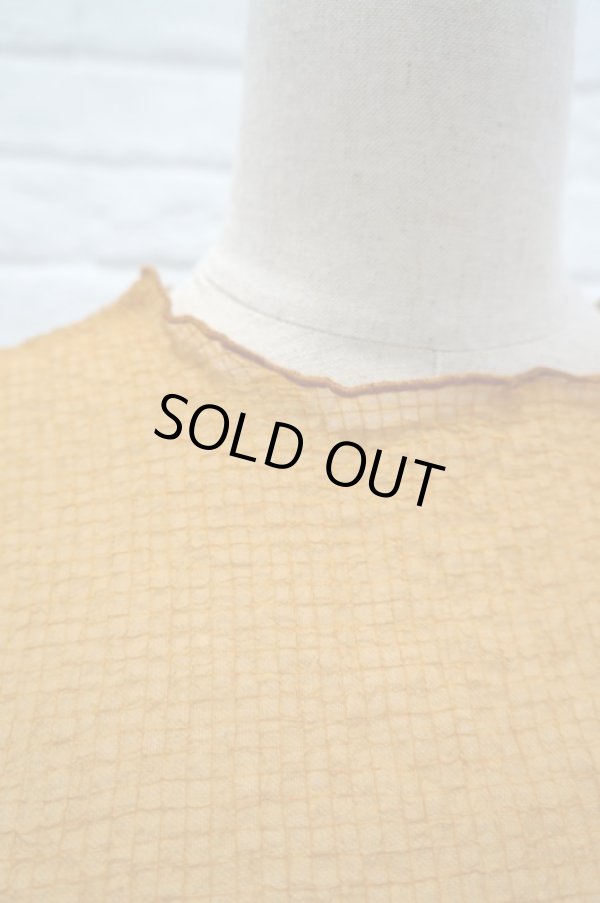 画像8: DECO depuis 1985 (デコ ドゥピュイイチキューハチゴー)   frill seem tops camel (8)