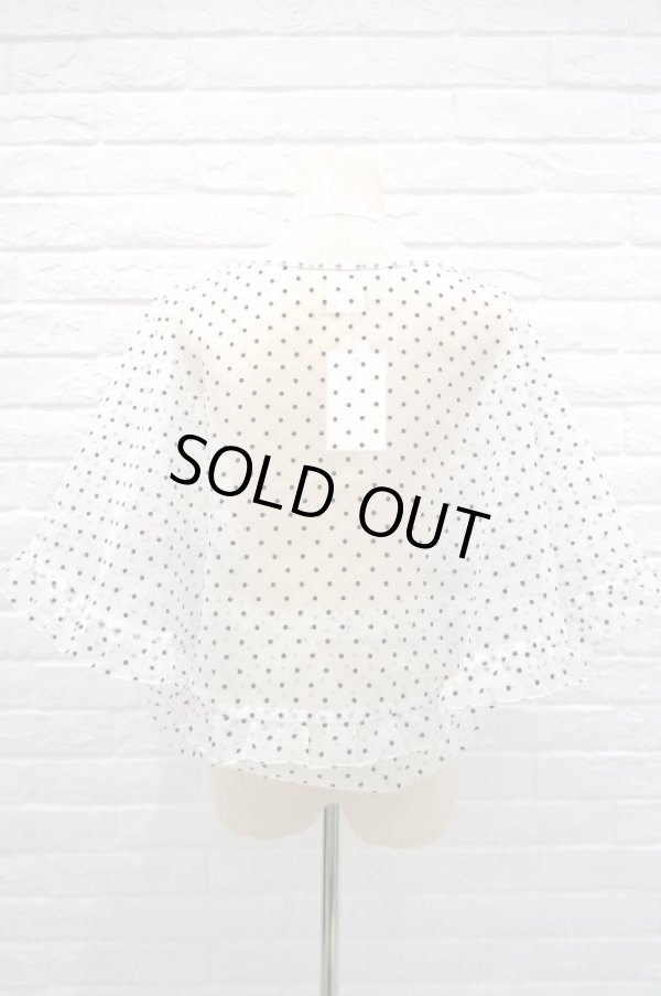 画像4: DECO depuis 1985 (デコ ドゥピュイイチキューハチゴー)  dot round deco pattern tops cream (4)