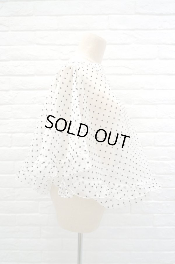 画像3: DECO depuis 1985 (デコ ドゥピュイイチキューハチゴー)  dot round deco pattern tops cream (3)