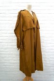 画像3: DECO depuis 1985 (デコ ドゥピュイイチキューハチゴー)  shoulder frill  coat camel (3)