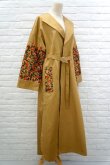 画像2: FLOWER EMBROIDERY COAT beige (2)