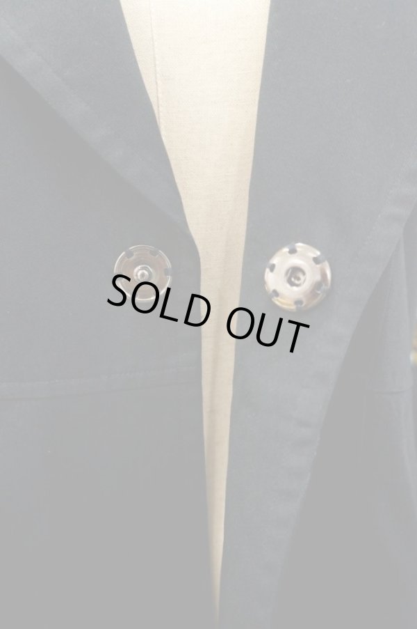 画像5: FLOWER EMBROIDERY COAT NAVY (5)