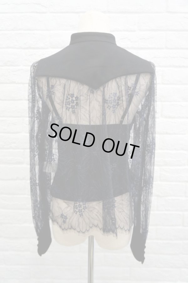 画像8: LOKITHO (ロキト）　LEAVERS RACE SHIRT navy (8)