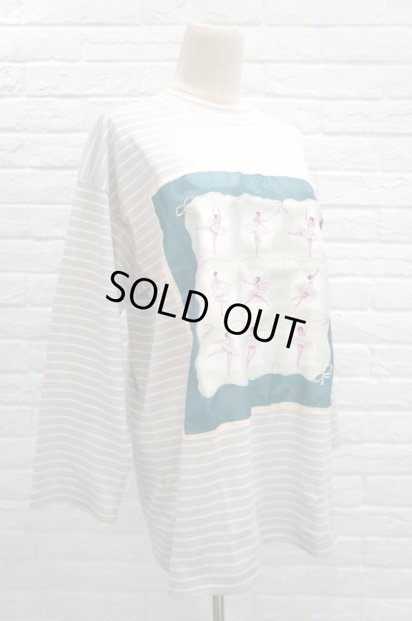 画像3: SIIILON (シーロン) Principal long sleeve shirt grey border (3)