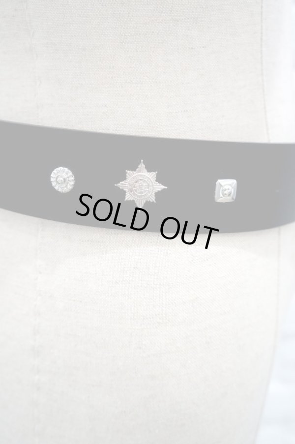 画像2: SIIILON (シーロン) Granpa belt black (2)