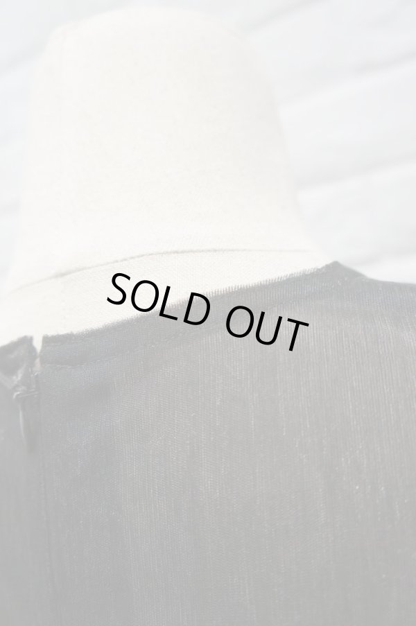 画像5: NYLON KNIT TOPS  ナイロンニット トップス　black (5)