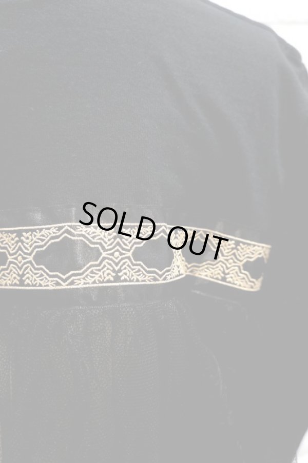 画像5: YuumiAria(ユウミアリア) ORIGINAL EMBROIDERY LACE T-SHIRT black (5)