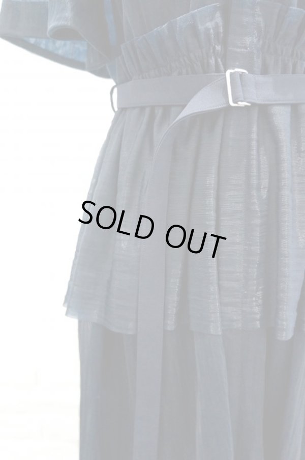 画像8: LOKITHO (ロキト）　NYLON KNIT DRESS  blue 2size (8)