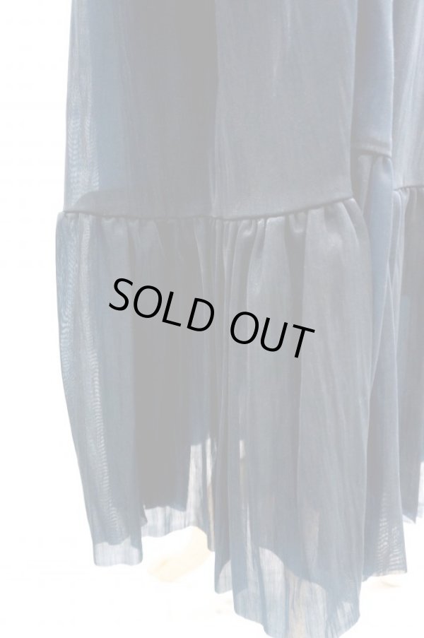 画像7: LOKITHO (ロキト）　NYLON KNIT DRESS  blue 2size (7)