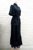 画像3: LOKITHO (ロキト）　NYLON KNIT DRESS  blue 2size (3)