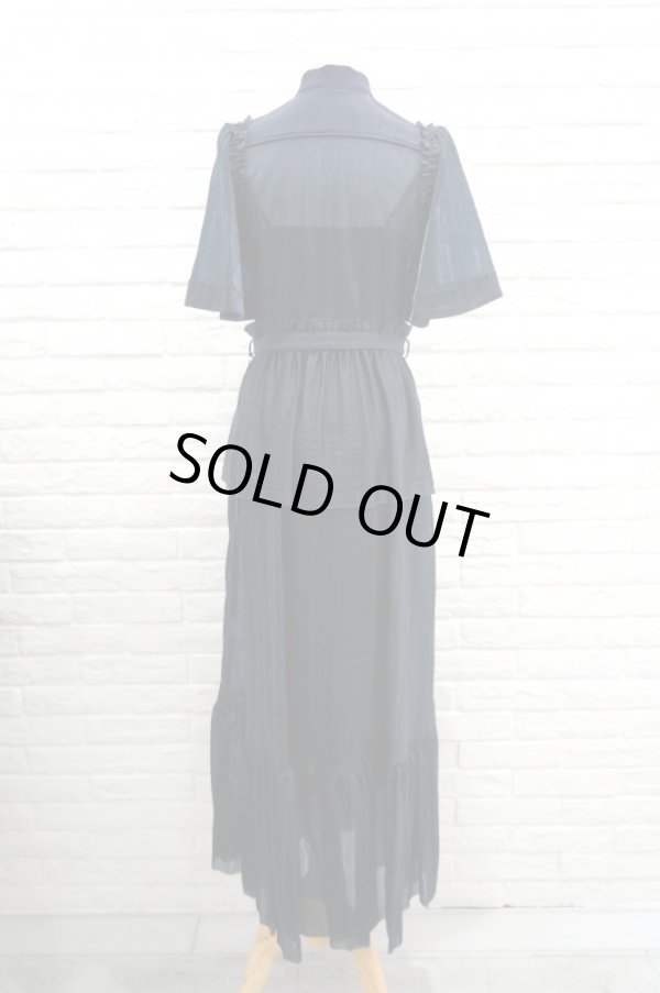 画像4: LOKITHO (ロキト）　NYLON KNIT DRESS  blue 2size (4)