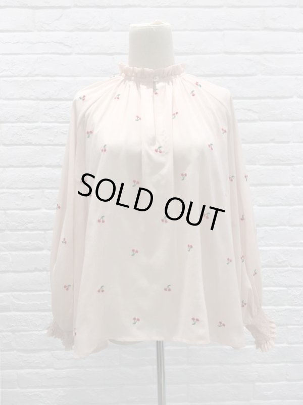 画像1: SOWA  (ソーワ) Meringue blouse pink (1)