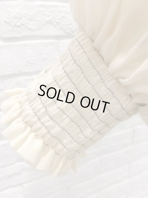 画像4: SOWA  (ソーワ) Meringue blouse ecru (4)