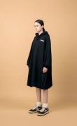 画像4: NON TOKYO BACK PLEATS SWEAT ONE-PIECE (black) (4)