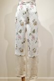 画像1: DECO depuis 1985 FLOWER QUILT PANTS (1)