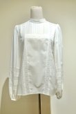 画像1: LOKITHO NARROW LACE SHIRT (1)