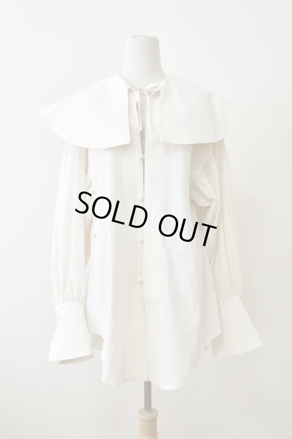 画像7: DECO depuis 1985 BIG COLLAR BELT SHIRTS (7)