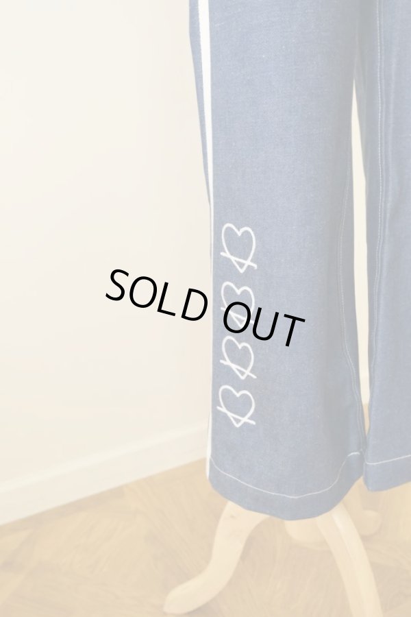 画像5: DECO depuis 1985 SYMBOL MOTIF DENIM PANTS (5)