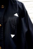 画像9: youmolaugh トレンチポンチョコート　navy (9)