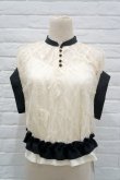 画像1: LOKITHO LEAVERS RACE TOP white (1)