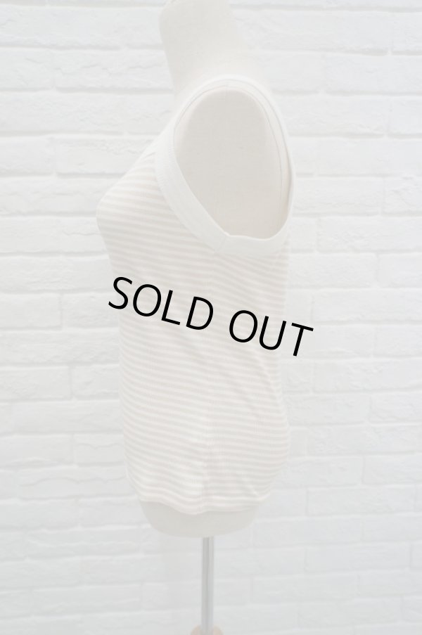 画像2: SIIILON Jewelry tank-top white × gold (2)