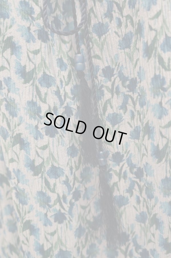 画像7: sowa  (ソーワ) silk maxi dress blue (7)