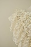 画像4: SIIILON (シーロン）Float ribbon blouse white M (4)