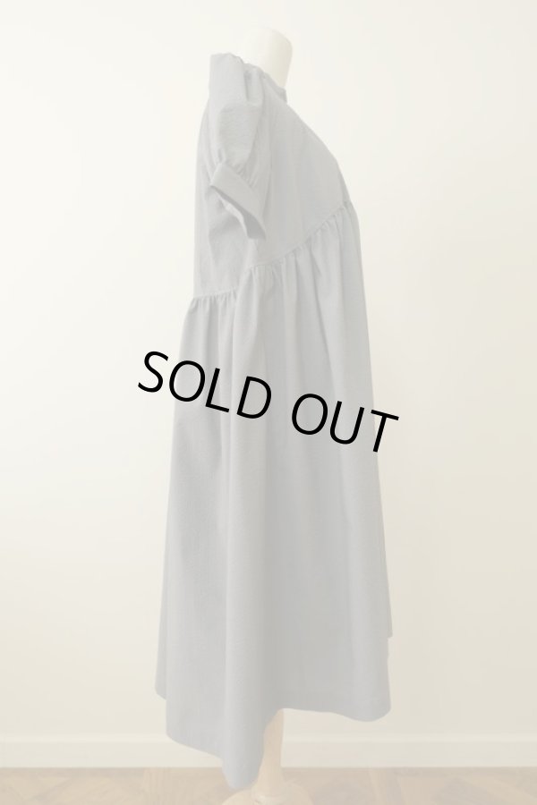 画像2: naokitomizuka (ナオキトミヅカ) puff sleeve One-piece grey (2)